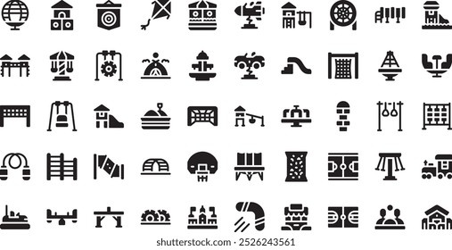 Playground icons High-Quality Vector Icons Collection with Editable Stroke. Ideal for Professional and Creative Projects.