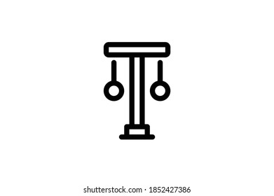 Playground Outline Icon - Spinning