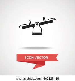 playground seesaw icon