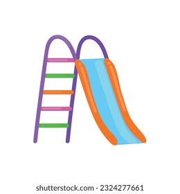 Playground slide icon clipart logotype avatar isolated vector illustration