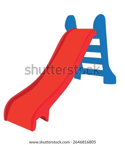Children’s playground slide. park slide