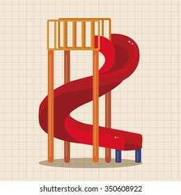 playground slide theme element