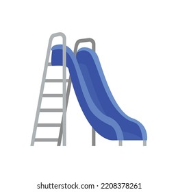 Children’s playground slide vector emoji