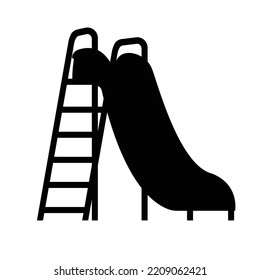 Playground slide vector symbol sign icon