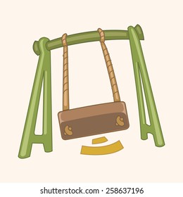 playground swing theme elements