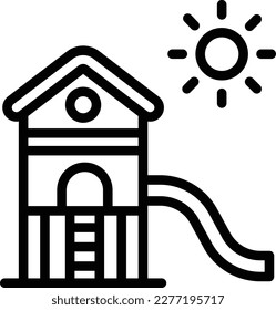 Playground Vector Icon Design Illustration