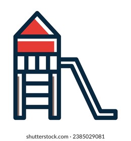 Iconos De Colores Oscuros Llenados Por La Línea Espesa Del Vector Del Recinto Para Uso Personal Y Comercial.
