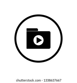 Play,icon,symbol and vector,Can be used for web, print and mobile