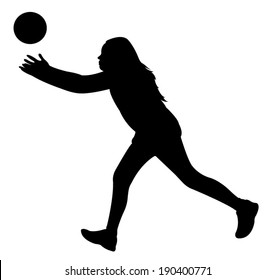 Similar Images, Stock Photos & Vectors of Vector silhouette of ...