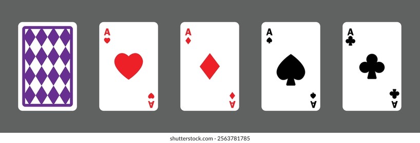 playing card ace poker icon