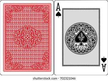 playing card ace of spades 