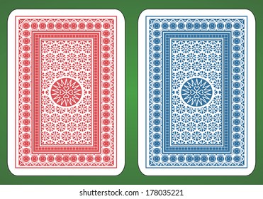 Playing Card Back Designs.