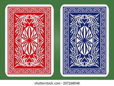 Playing Card Back Designs.