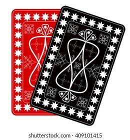 Playing Card Back Designs. 