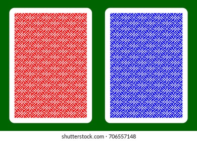 Playing Card Back Designs, Symbol of the sun pattern,