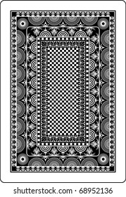 Playing Card Back Side 62x90 Mm