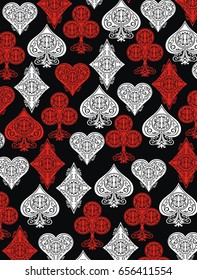 Playing card background