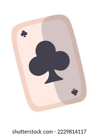 Playing card flat icon Poker Board game Entertainment
