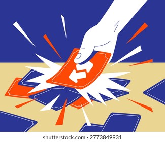 Playing A Card Game with Reverse Skill