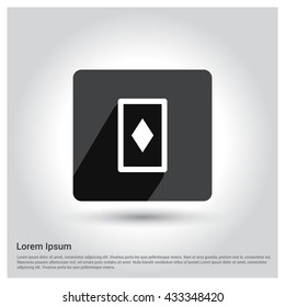 Playing card icon 