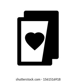 playing card icon isolated sign symbol vector illustration - high quality black style vector icons
