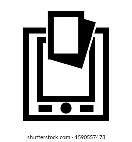 playing card icon isolated sign symbol vector illustration - high quality black style vector icons
