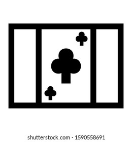 playing card icon isolated sign symbol vector illustration - high quality black style vector icons
