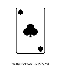 playing card icon. Spade royal straight flush poker hand flat vector icon for casino apps and websites