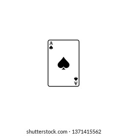playing card icon vector