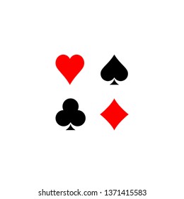 playing card icon vector