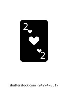 Spielkartensymbol, Vektor-beste-flache-Symbol.