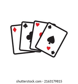 playing card  icon vector illustration sign