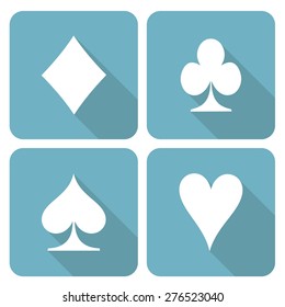 Playing card icons