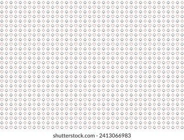 Playing card illustration background material