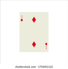 playing card. illustration for web and mobile design.