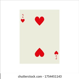 playing card. illustration for web and mobile design.