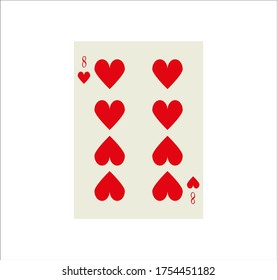 playing card. illustration for web and mobile design.