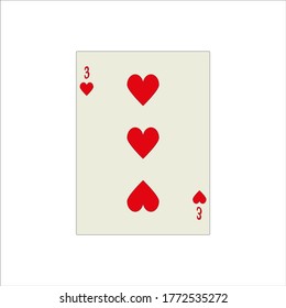playing card. illustration for web and mobile design.