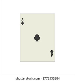 playing card. illustration for web and mobile design.