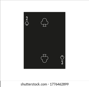 playing card. illustration for web and mobile design.