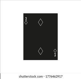 playing card. illustration for web and mobile design.
