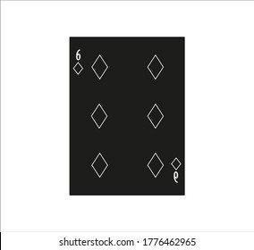 playing card. illustration for web and mobile design.