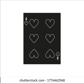 playing card. illustration for web and mobile design.