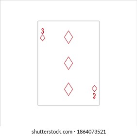 playing card. illustration for web and mobile design.