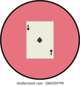 jugar a la carta. ilustración para diseño web y móvil.