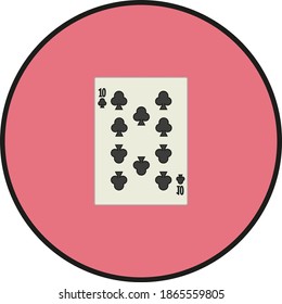 jugar a la carta. ilustración para diseño web y móvil.