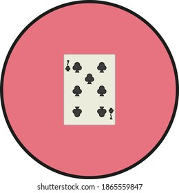 jugar a la carta. ilustración para diseño web y móvil.