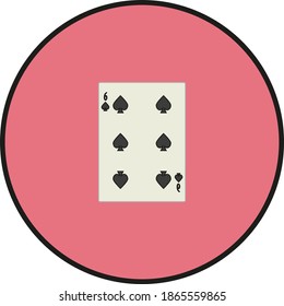 jugar a la carta. ilustración para diseño web y móvil.