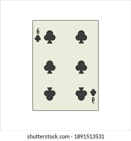 playing card. illustration for web and mobile design.