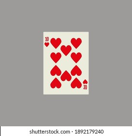playing card. illustration for web and mobile design.